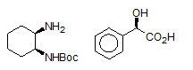 CAS 1391731-16-0 (1S,2R)-1-(N-Boc-amino)-2-aminocyclohexane (R)-Mandelate